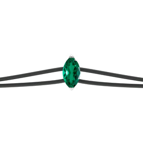 Bracelet cordon émeraude Lune de Miel - 2