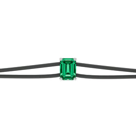 Bracelet cordon émeraude Lune de Miel - 3