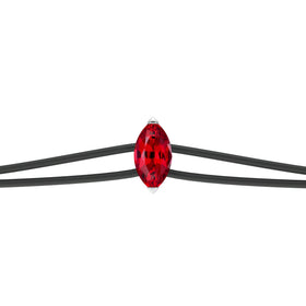 Bracelet cordon rubis Lune de Miel - 2