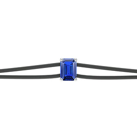 Bracelet cordon saphir Lune de Miel - 3