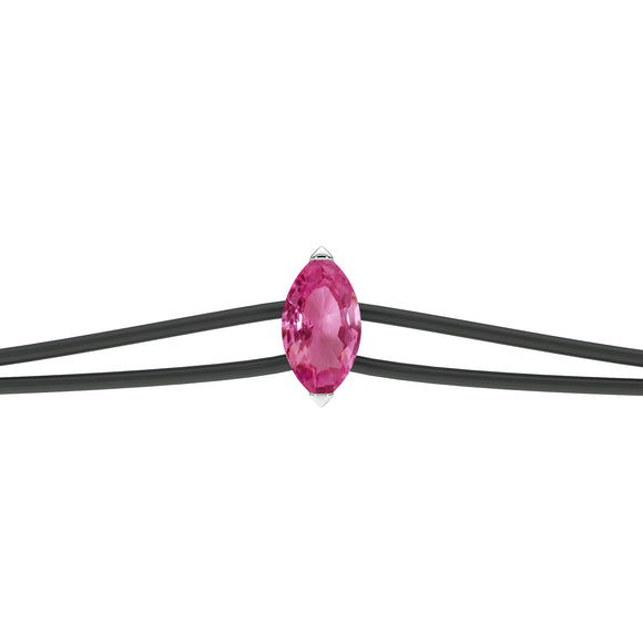 Bracelet cordon saphir rose Lune de Miel - 2