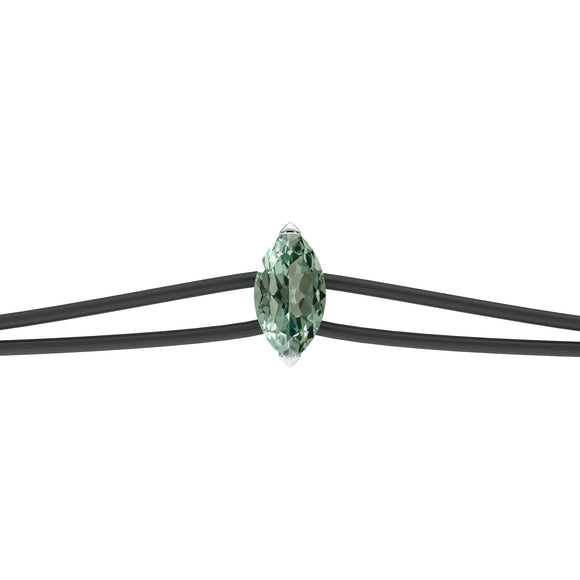 Bracelet cordon saphir vert Lune de Miel - 2
