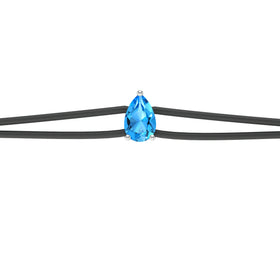 Bracelet cordon topaze Lune de Miel - 4