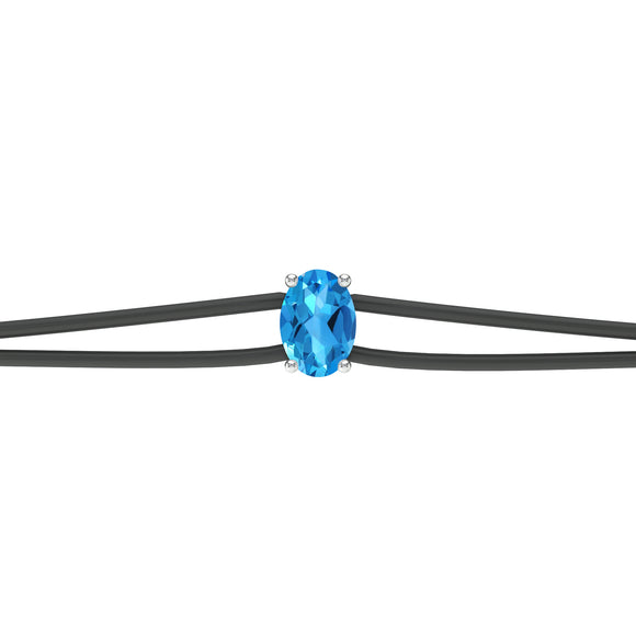 Bracelet cordon topaze Lune de Miel - 5