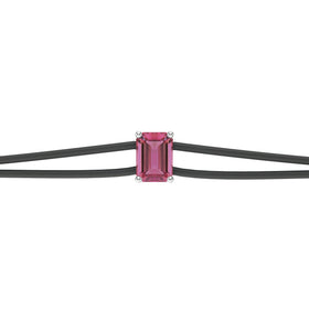Bracelet cordon tourmaline Lune de Miel - 3