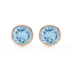 Boucles d’oreilles aigue-marine Nuit de Noces - 1