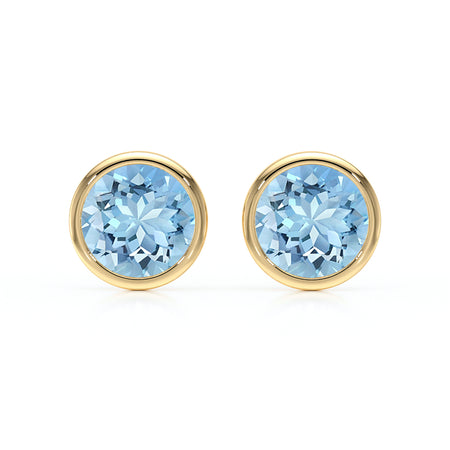 Boucles d’oreilles aigue-marine Nuit de Noces - 1