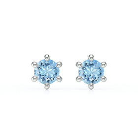Boucles d’oreilles aigue-marine Premier Amour - 1