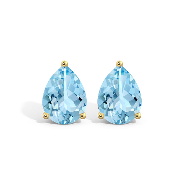 Boucles d’oreilles aigue-marine Une Promesse - 1