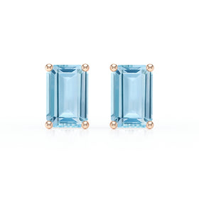 Boucles d’oreilles aigue-marine Une Promesse - 3
