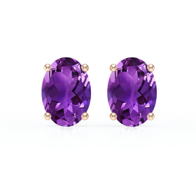 Boucles d’oreilles améthyste Une Promesse - 2