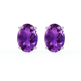 Boucles d’oreilles améthyste Une Promesse - 2