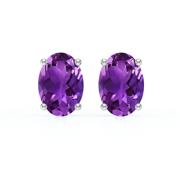 Boucles d’oreilles améthyste Une Promesse - 2