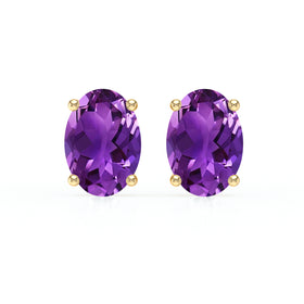 Boucles d’oreilles améthyste Une Promesse - 2