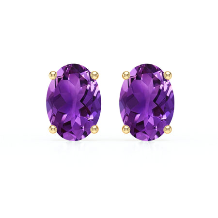 Boucles d’oreilles améthyste Une Promesse - 2