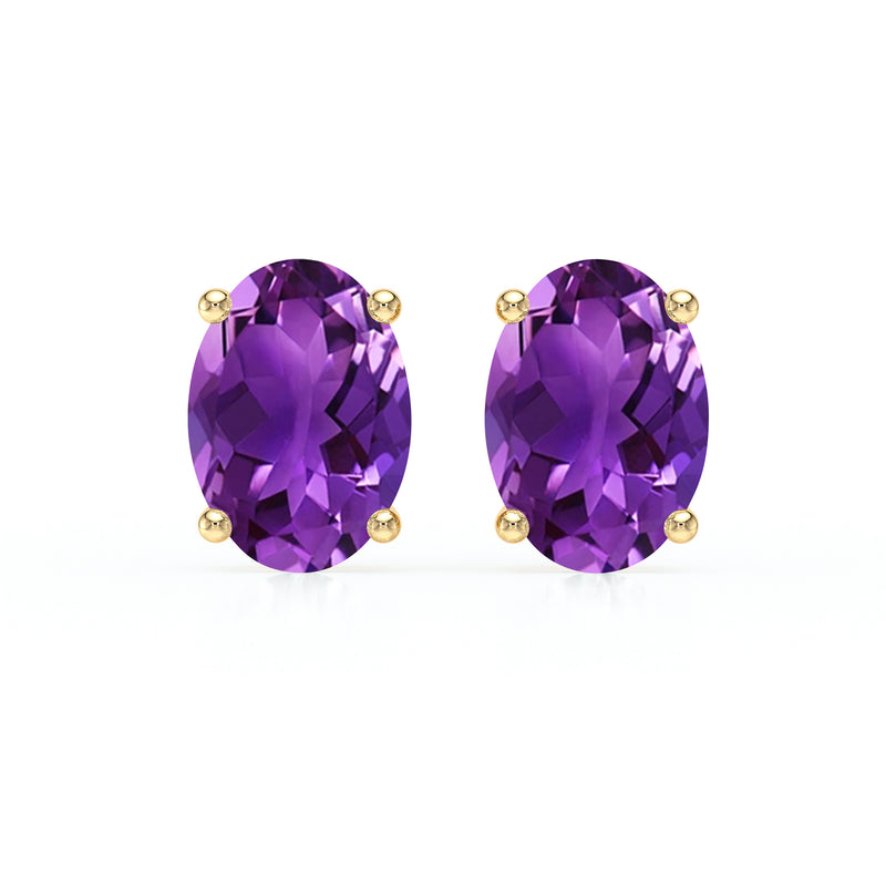 Boucles d’oreilles améthyste Une Promesse - 2