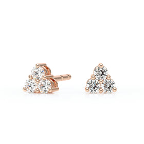 Boucles d’oreilles diamant Coucher de Soleil - 1