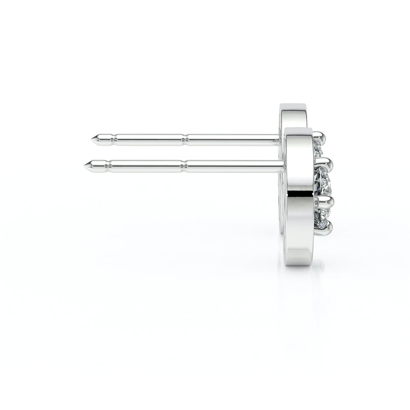 Boucles d’oreilles diamant noir Coup de Foudre - 1