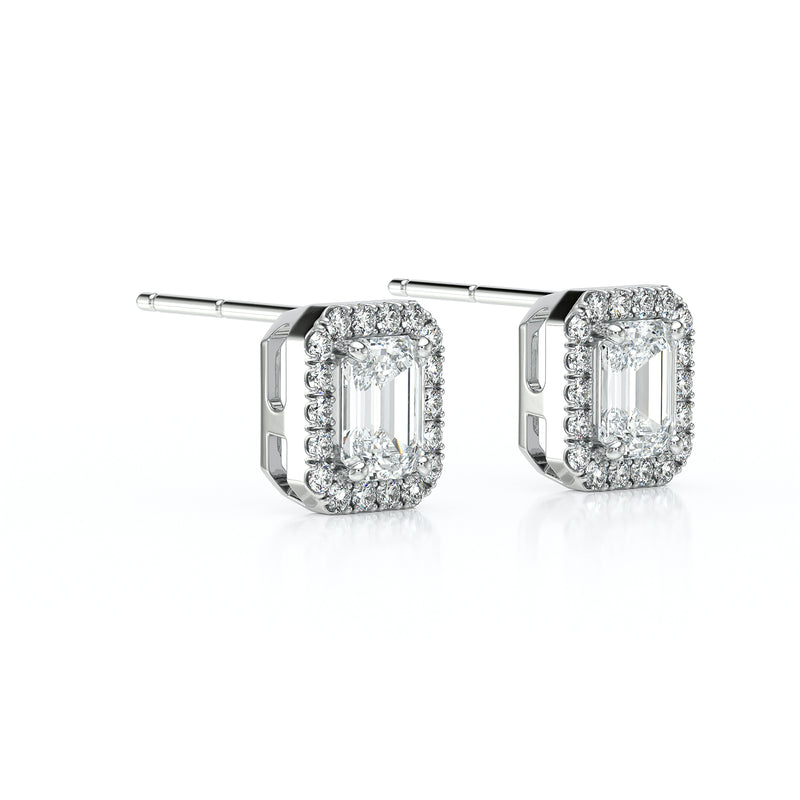 Boucles d’oreilles saphir et diamant Coup de Foudre - 2