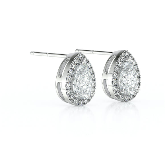 Boucles d’oreilles émeraude et diamant Coup de Foudre - 4