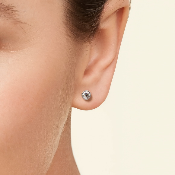 Boucles d’oreilles saphir Nuit de Noces - 1