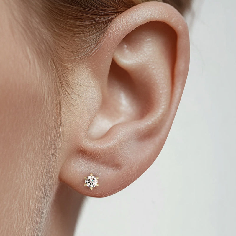 Boucles d’oreilles tourmaline Premier Amour - 1