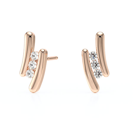 Boucles d’oreilles diamant Premier Pas - 1