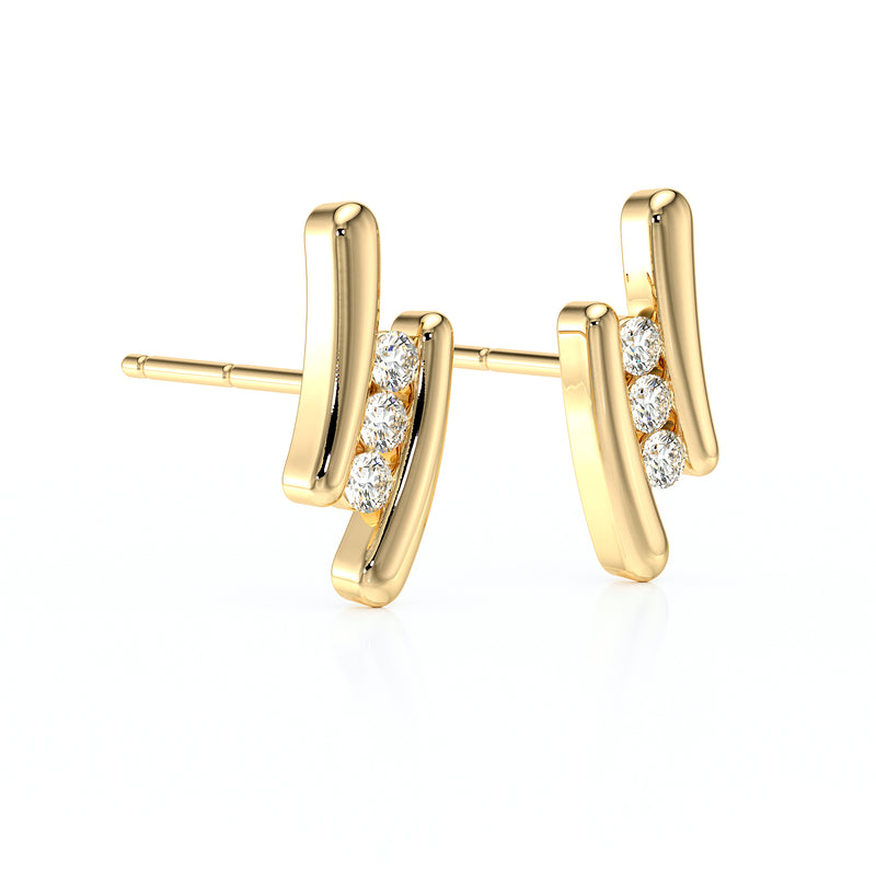 Boucles d’oreilles tourmaline Premier Pas - 1