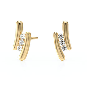 Boucles d’oreilles diamant Premier Pas - 1