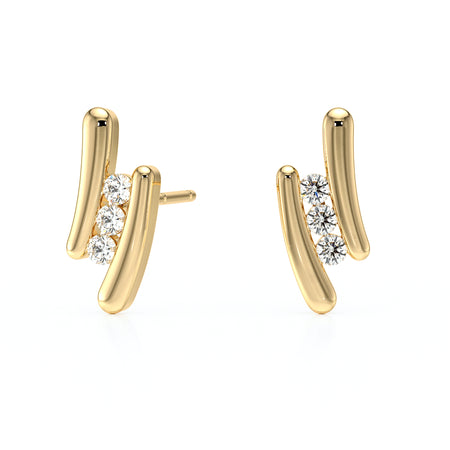 Boucles d’oreilles diamant Premier Pas - 1