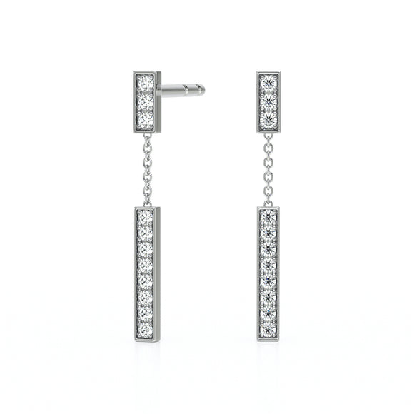 Boucles d’oreilles diamant Tout près de Toi - 1
