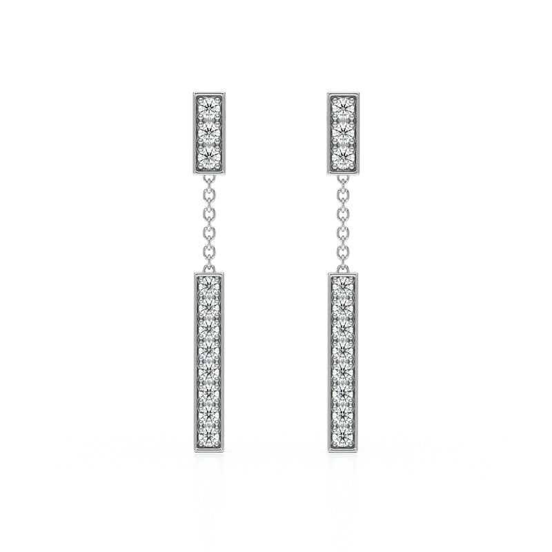 Boucles d’oreilles diamant Tout près de Toi - 1