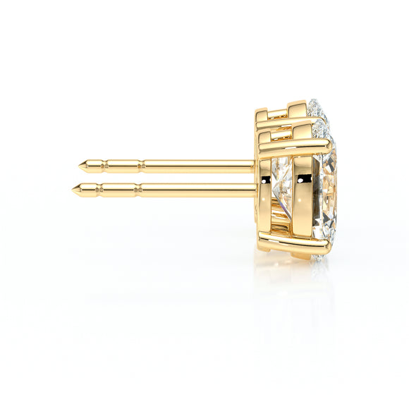 Boucles d’oreilles rubis Une Promesse - 2