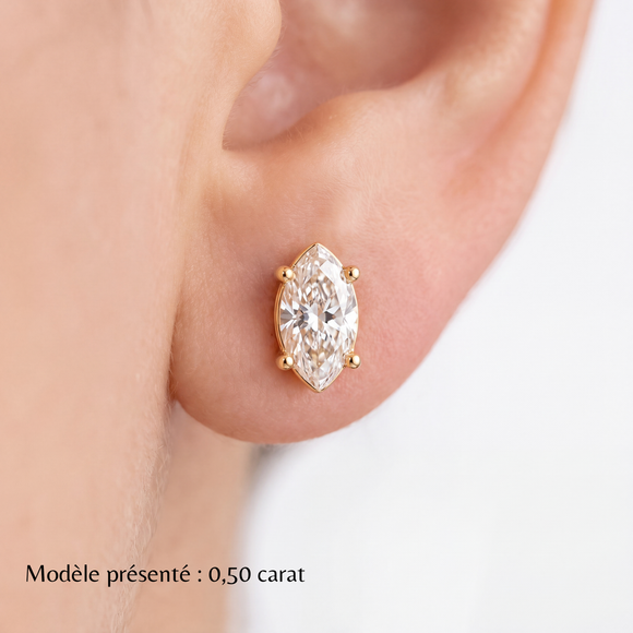 Boucles d’oreilles diamant Une Promesse - 4