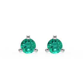 Boucles d’oreilles émeraude Lune de Miel - 2