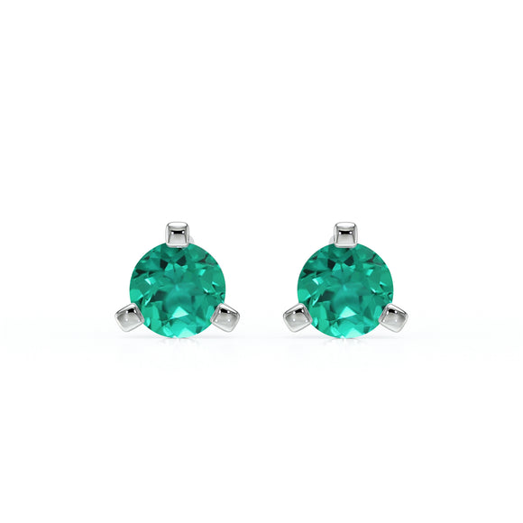 Boucles d’oreilles émeraude Lune de Miel - 2