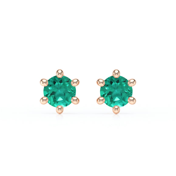 Boucles d’oreilles émeraude Premier Amour - 1