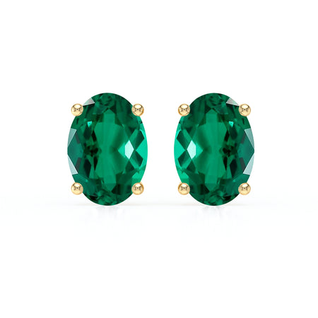 Boucles d’oreilles émeraude Une Promesse - 2