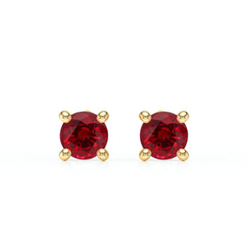 Boucles d’oreilles rubis Lune de Miel - 1