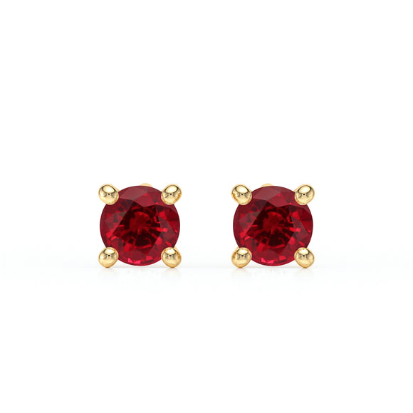 Boucles d’oreilles rubis Lune de Miel - 1
