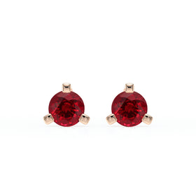 Boucles d’oreilles rubis Lune de Miel - 2