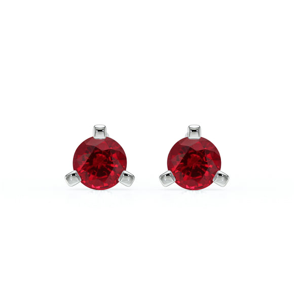 Boucles d’oreilles rubis Lune de Miel - 2