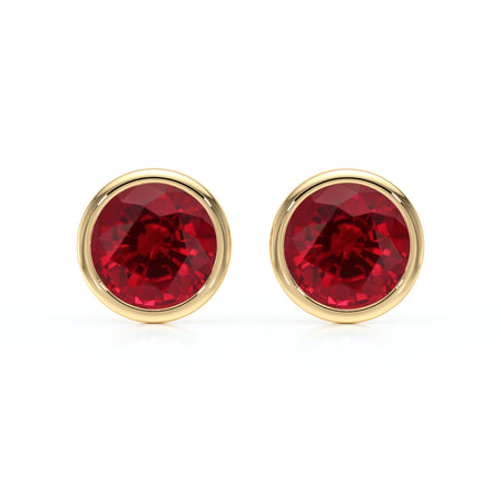 Boucles d’oreilles rubis Nuit de Noces - 1