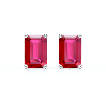 Boucles d’oreilles rubis Une Promesse - 3