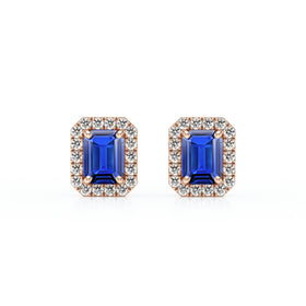 Boucles d’oreilles saphir et diamant Coup de Foudre - 2