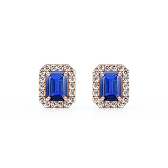 Boucles d’oreilles saphir et diamant Coup de Foudre - 2