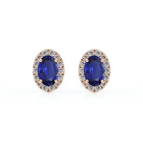 Boucles d’oreilles saphir et diamant Coup de Foudre - 3
