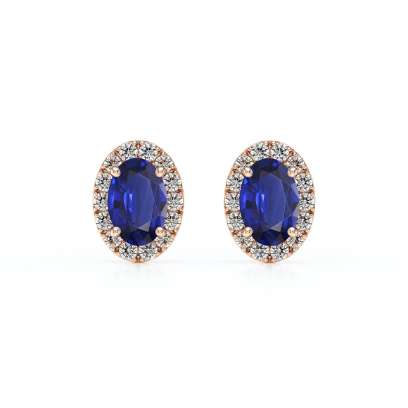 Boucles d’oreilles saphir et diamant Coup de Foudre - 3