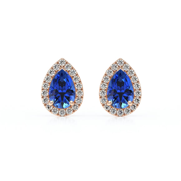 Boucles d’oreilles saphir et diamant Coup de Foudre - 4