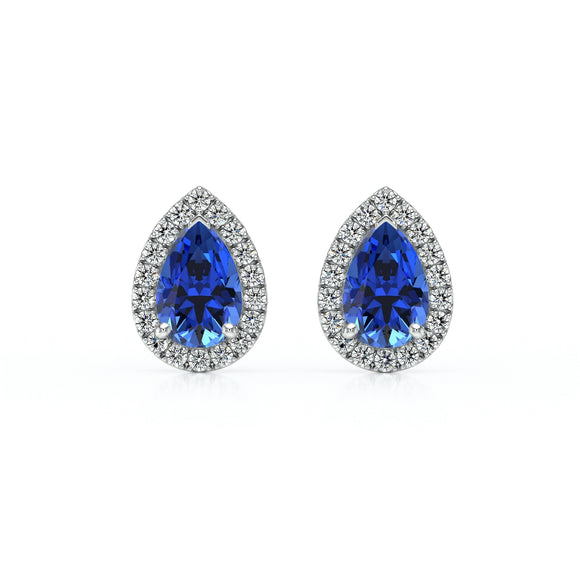 Boucles d’oreilles saphir et diamant Coup de Foudre - 4